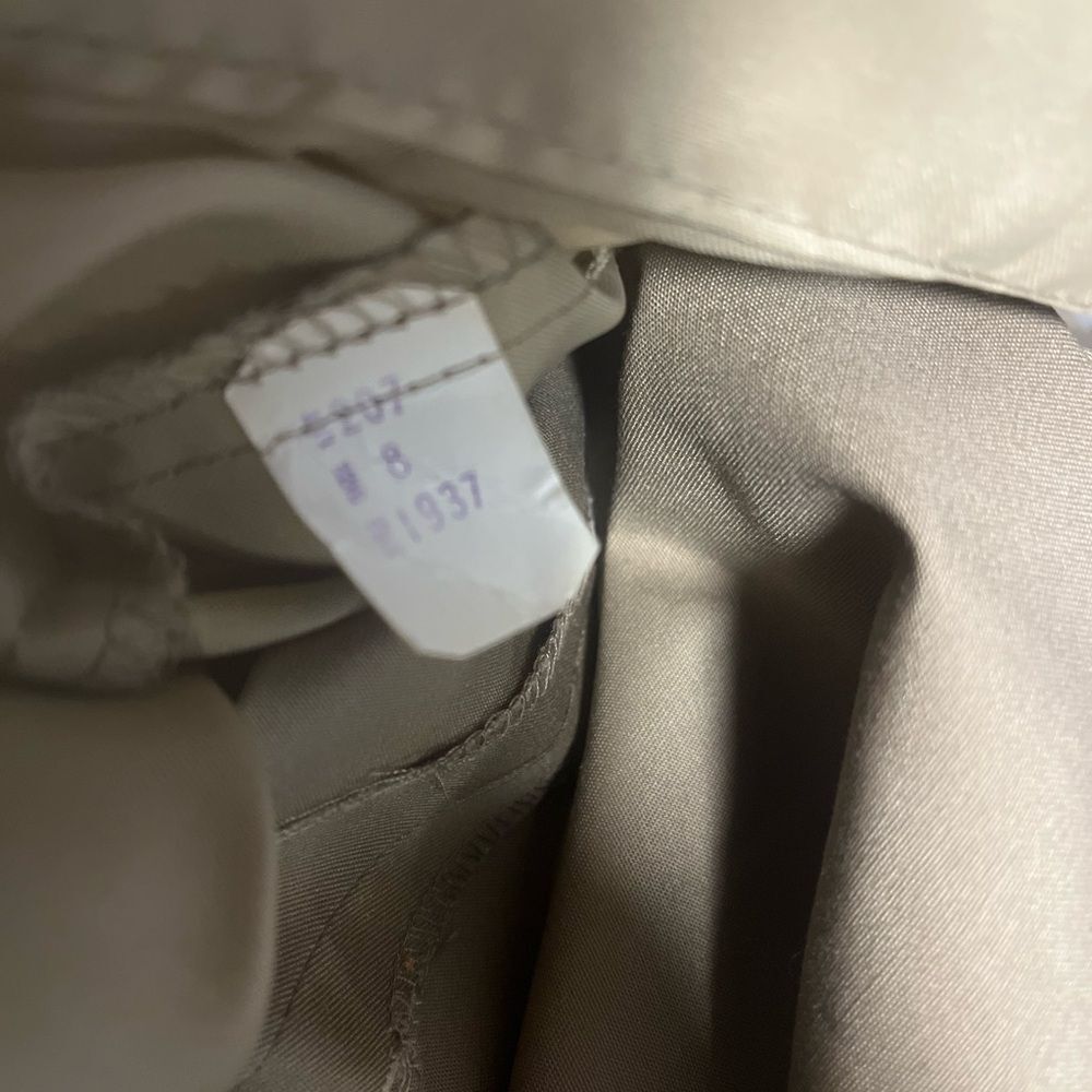 Vintage ICI Tan Trench Coat – Women’s Size 8 – Made in Poland, Classic Style - Picture 8 of 9